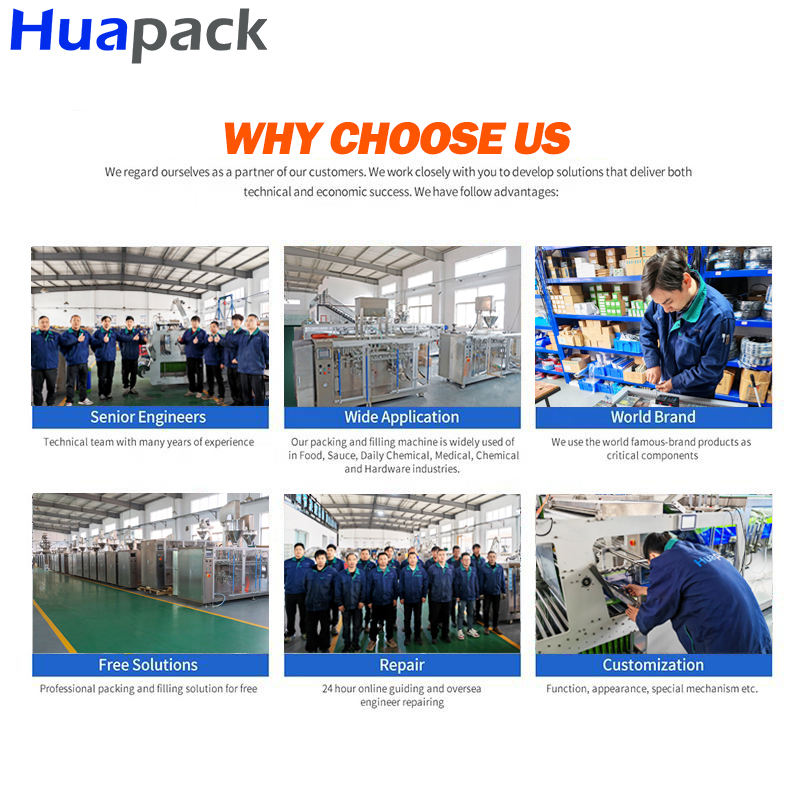 CE Certified Automatic Three Filling Station Sachet High Speed Powder Flat Pouches Horizontal Form Fill Seal Packaging Machines