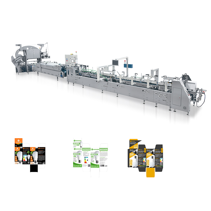 Robotic Arm Electric Packing Cartoning Machine ZX400 Smart Automatic Packer for Bags Chemical Industries International Advanced