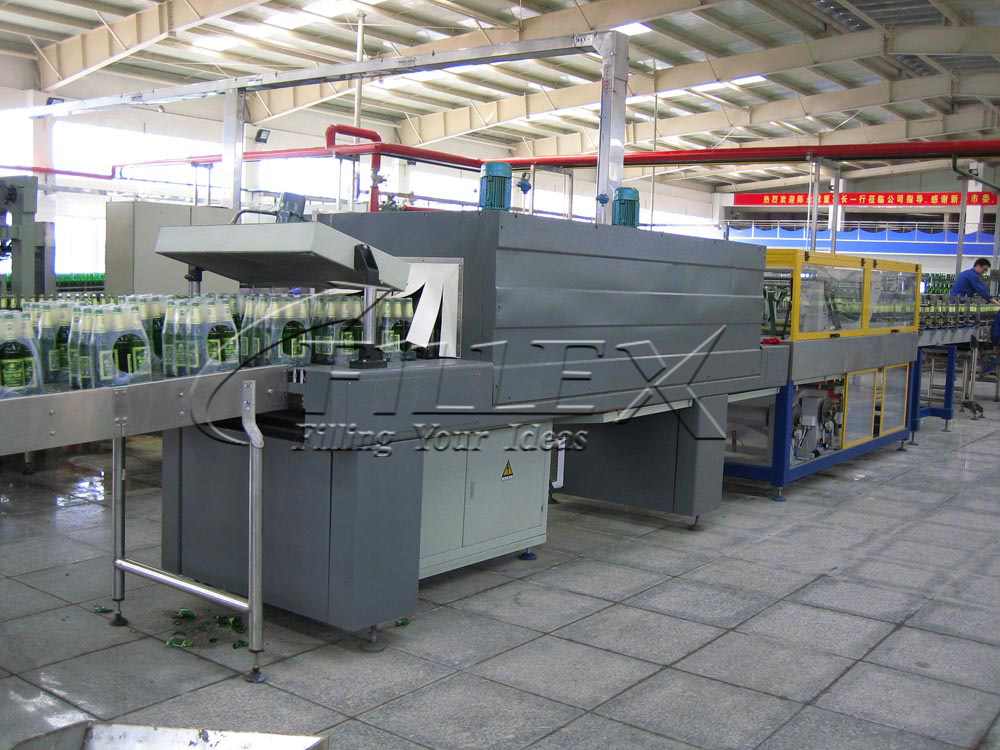 PE FILM WRAPPER SHRINKER MACHINE