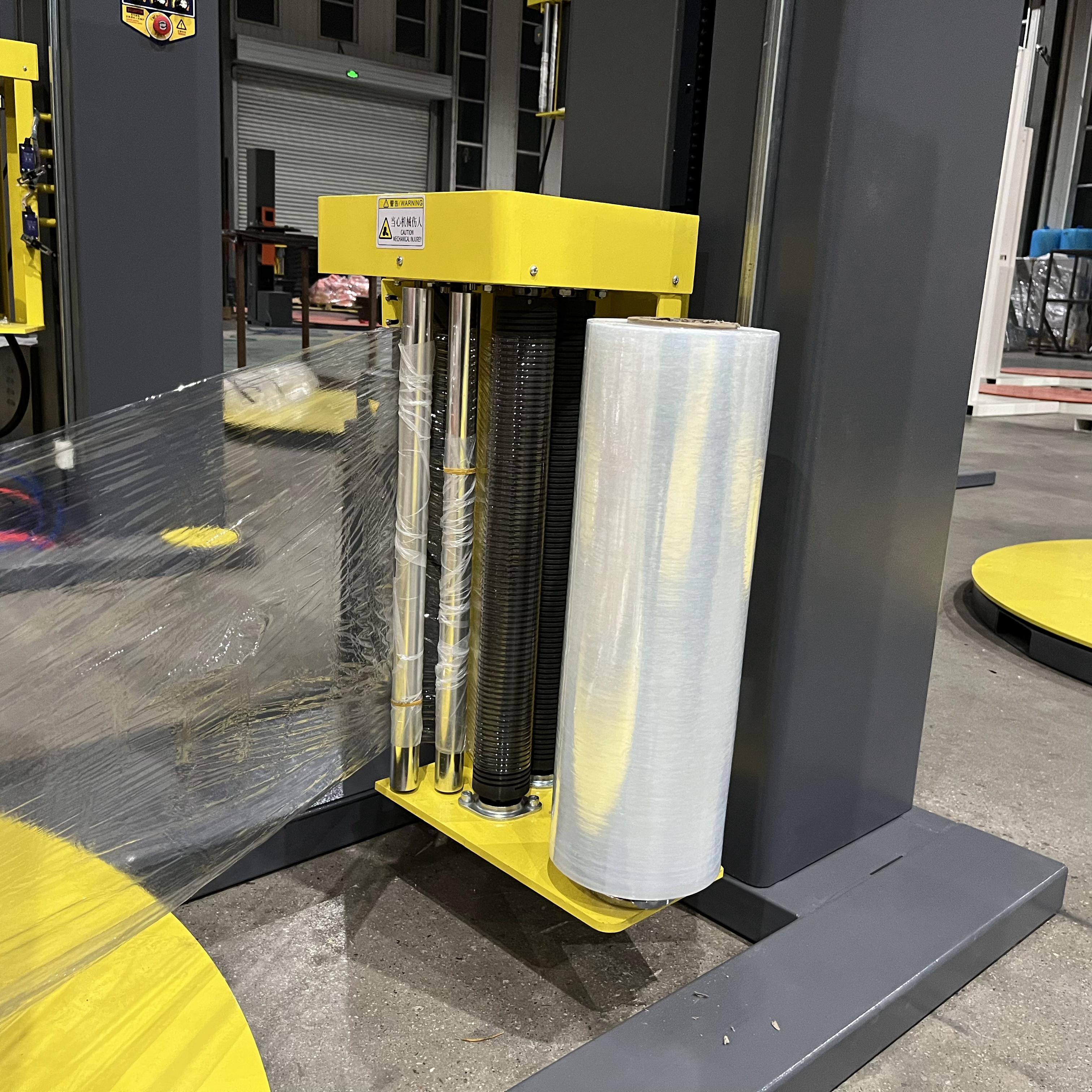 Automatic Pallet Stretching Shrink Wrap Film Machine Wrapping Packing Stretch for Pallet Wrapper