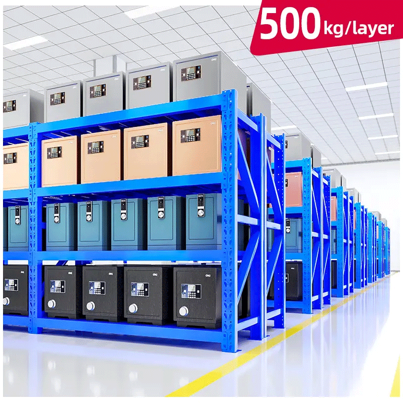 Heavy Duty Load-Bearing Multifuncional Warehouse Steel Boltless Storage Stacking Rack &amp; Shelves