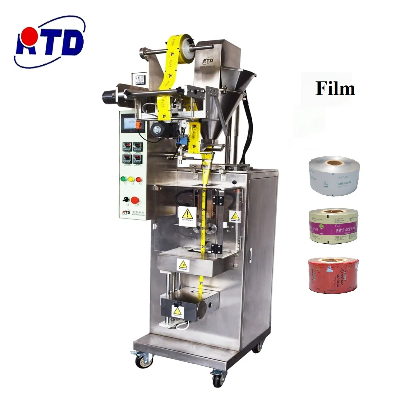 Advanced Touch Interface in High-Precision Sachet Packaging Systems