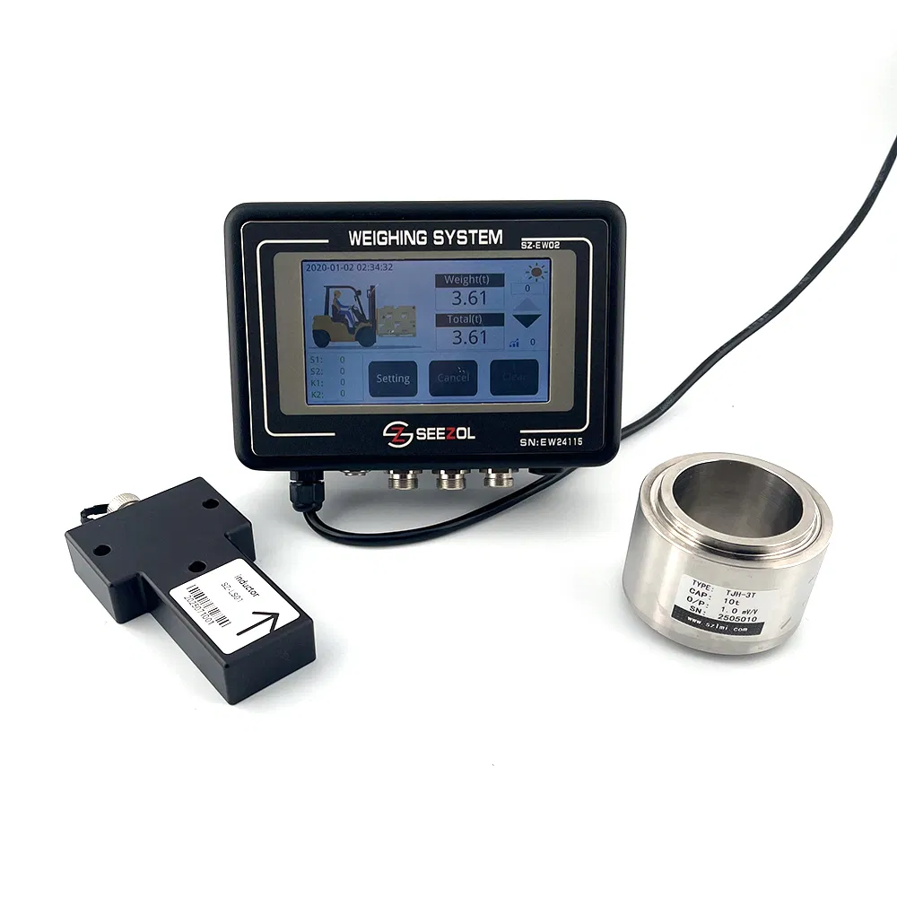 Forklift Intelligent Weighing System with Automatic Tilt Compensation