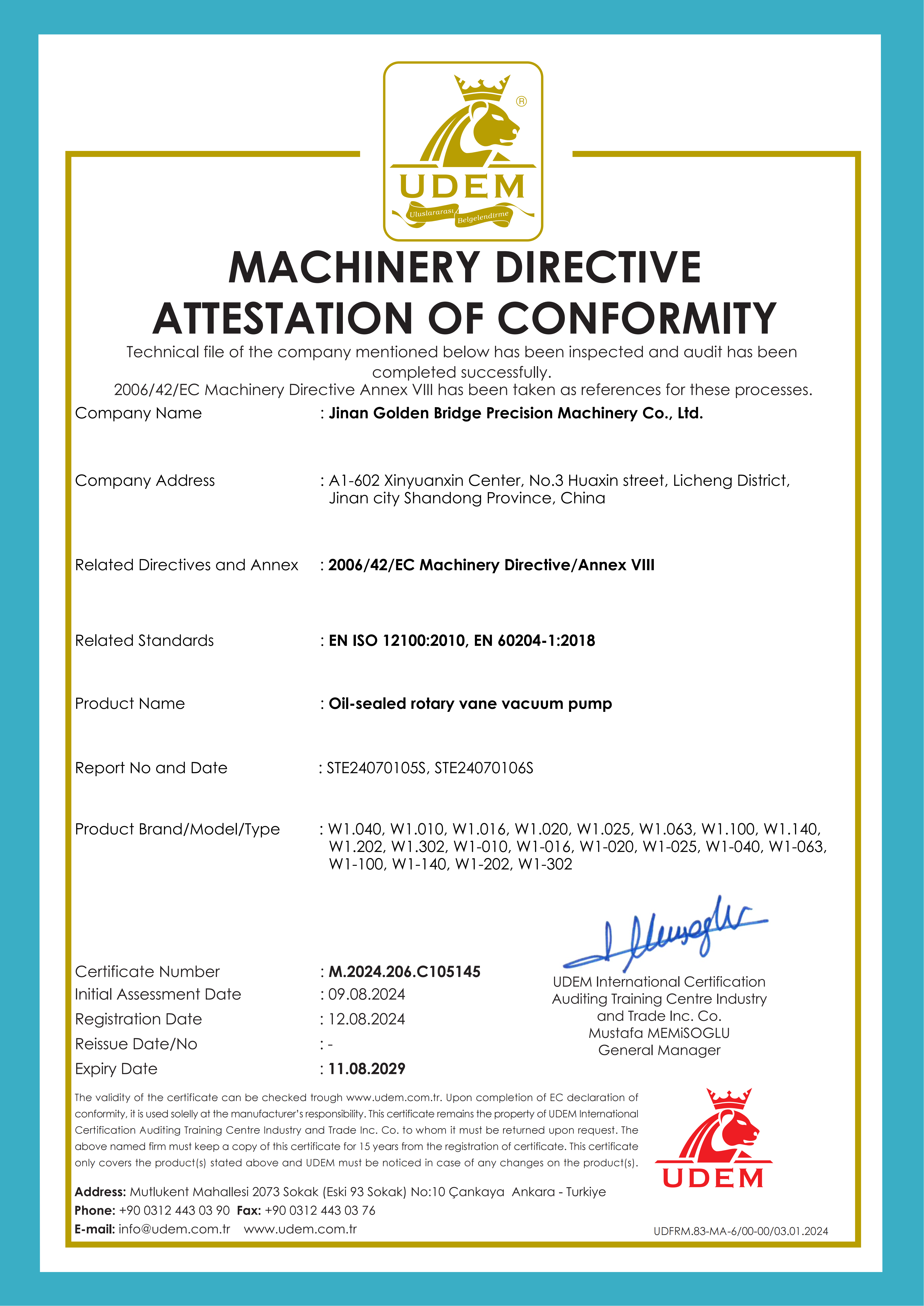 Certificate 5
