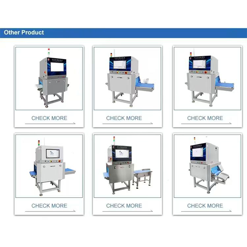 Food Quality Control Solution Inspection Equipment X Ray Inspection Machine