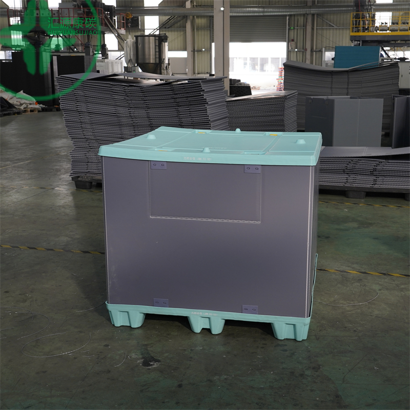 High Quality Wholesale ODM OEM Foldable Plastic Crate Pallet Sleeve Box For Transportation Of Automotive Components