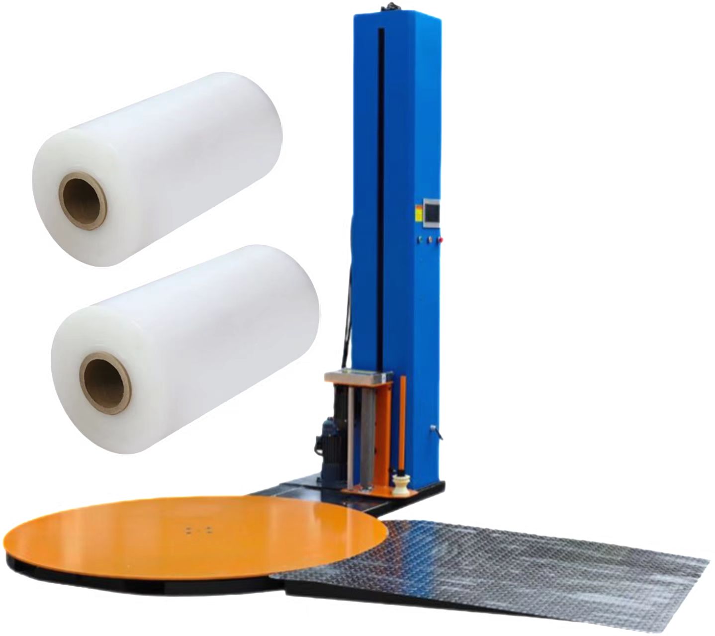 Industrial Stretch Film Packaging Equipment - High-efficiency Automatic Pallet Stretch Wrapping Machine