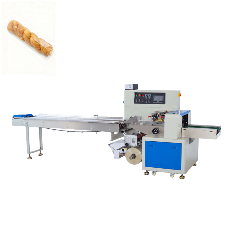 High Speed Automatic Horizontal Flowpack Pillow Cookie Packaging Machine Flow Back Bag Wrapper Packing Machine