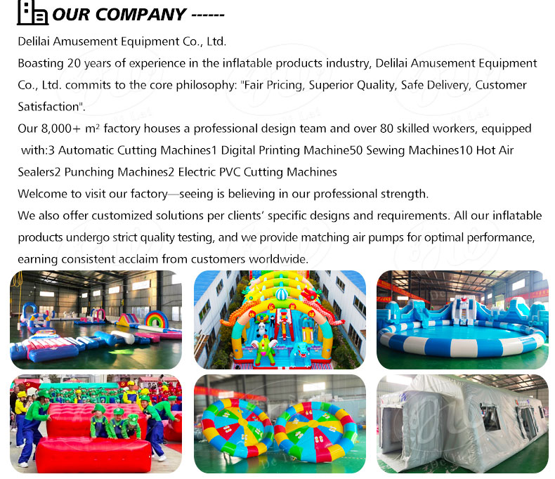 Inflatable Outdoor Playground Detail 6