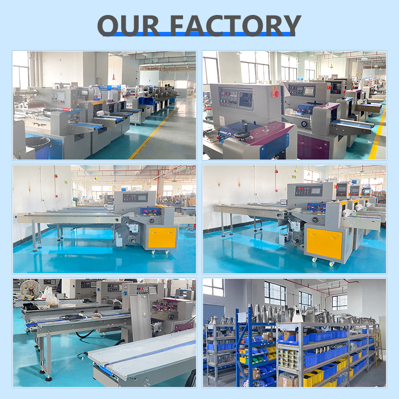 Automatic Horizontal Wrapping Flow Pack Machine Greens Fruits Vegetables Small Business Sealing Machine Manufacturing Machine