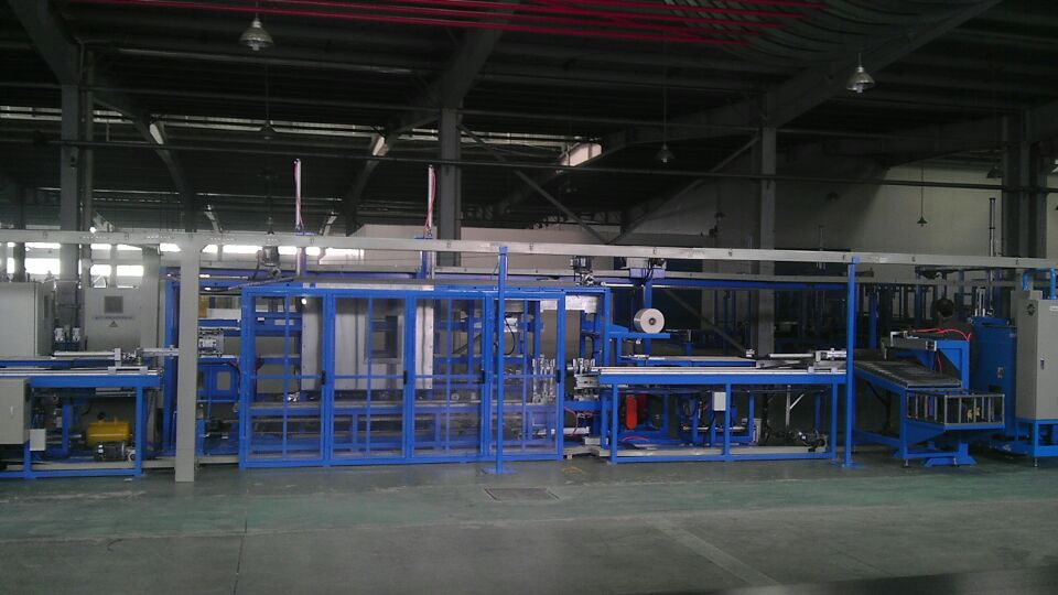 Cable Coil Palletizing and Depalletizing System with Cartesian Coordinate Robot