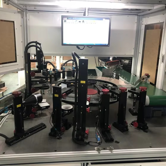High-Speed Printing Quality Control Vision Inspection Machine