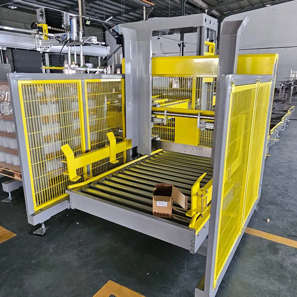 Automatic Low Level Gentry Depalletizing System for Bags, Empty Glass Bottles, Cans
