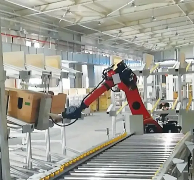 Advanced Robotic Depalletizing System with Durable Arm Technology