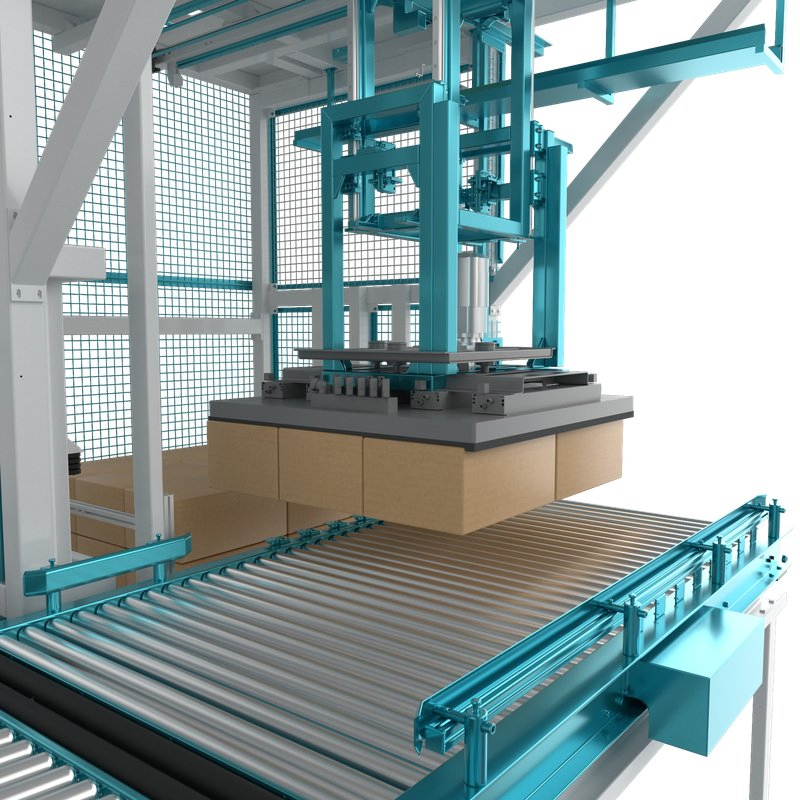 Fortucky Smart Automatic Depalletizing System for Streamlined Logistics