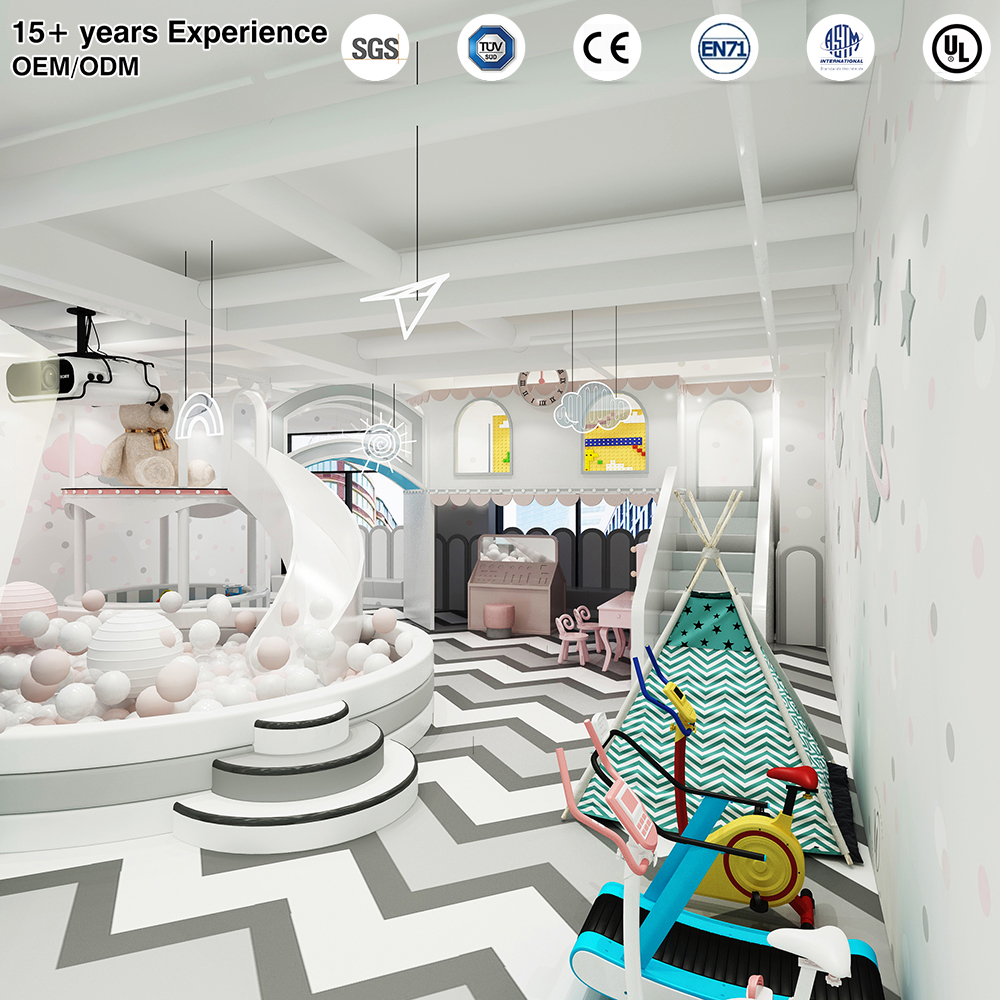 Professional Manufacturer of Indoor Children Playground Cartoon Slides Climbing Nets and Children's Play Centers