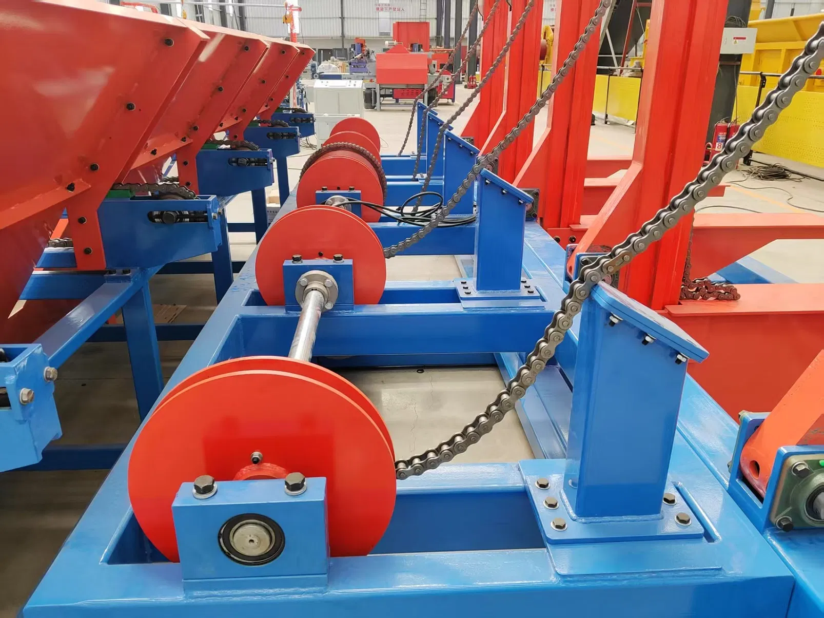 Timber Depalletizing System Tilt Hoist Horizontal Design Fully Electrical 5000kg Capacity