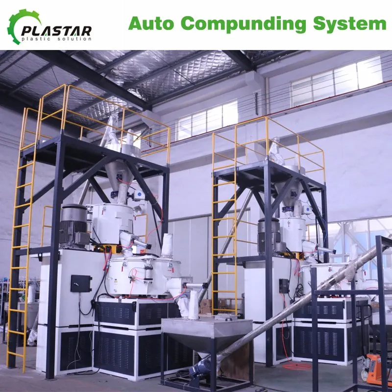 Fully Automatic Powder Pellet Material Mixing Weighing Conveying Handling System