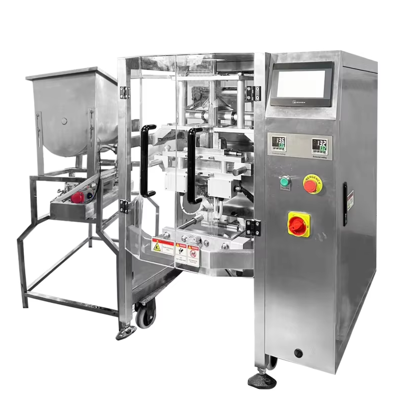 Full Automatic High-Accuracy Energy Saving Roll Film Liquid Packaging &amp; Filling Machine With Sealing Function For Pouch Bags