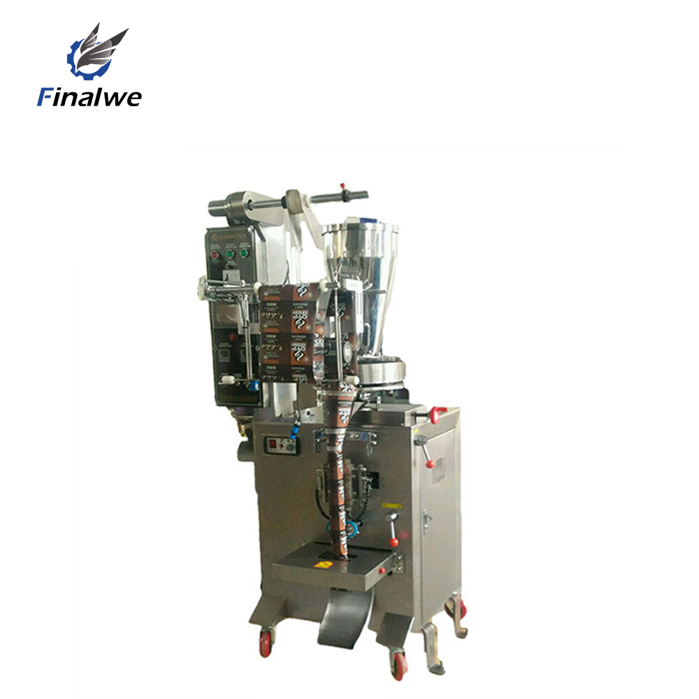 Finalwe Automatic Vertical High Precision Food Grade Plastic Bags Filling Sachet Granule Packing Machine