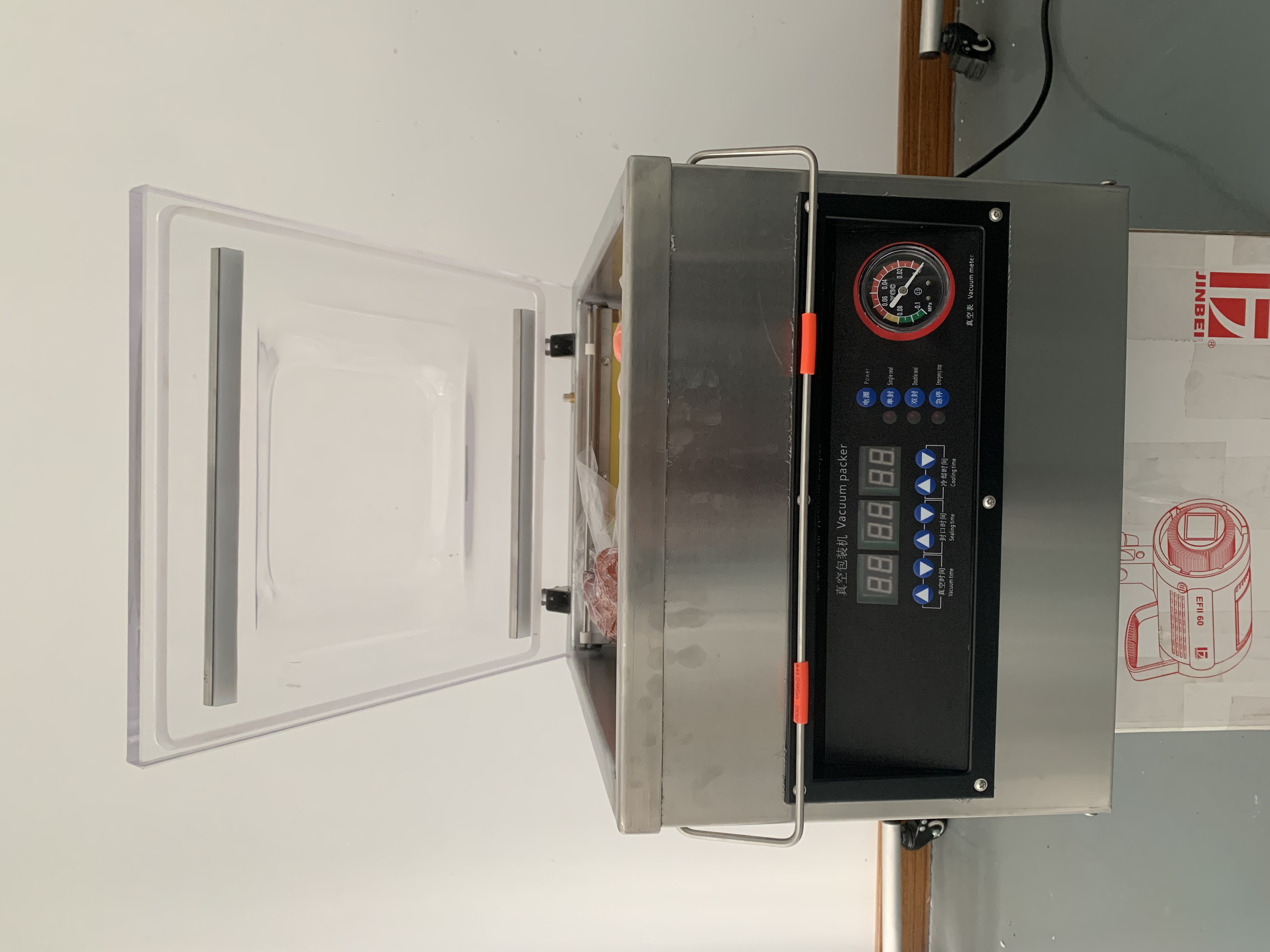EURO Plug DZB-340 Vacuum Packaging Machine Electric Vacuum Packaging Machine for Home Use