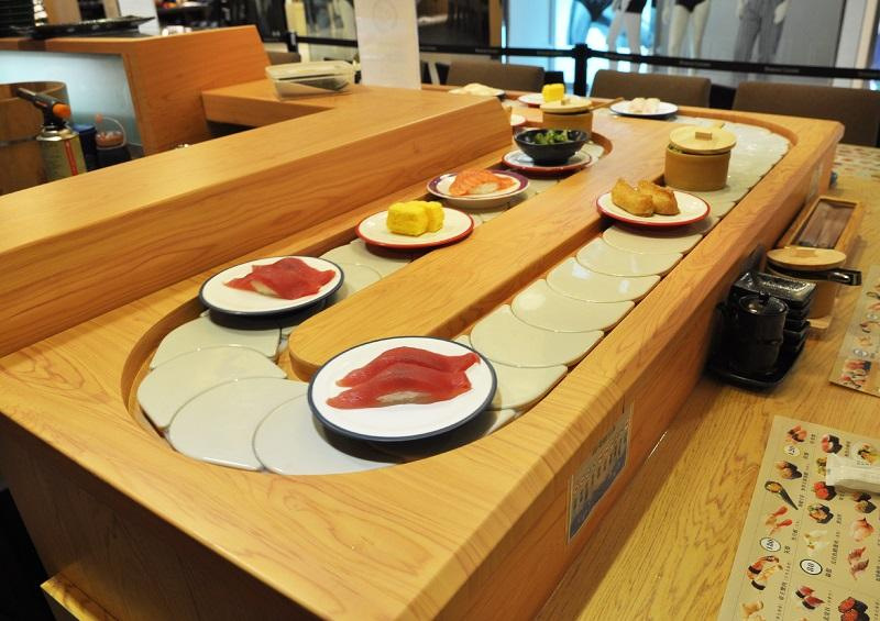 Conveyor System for Restaurant Customized Sushi Conveyor Belt System Automatic Conveyor Machine for Sushi Turning Equipment