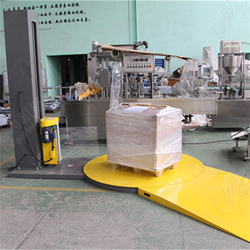 LWT Intelligent Customizable Fully Automatic Packing Pallet Wrapper Machine Stretch Film Wrapping Machine