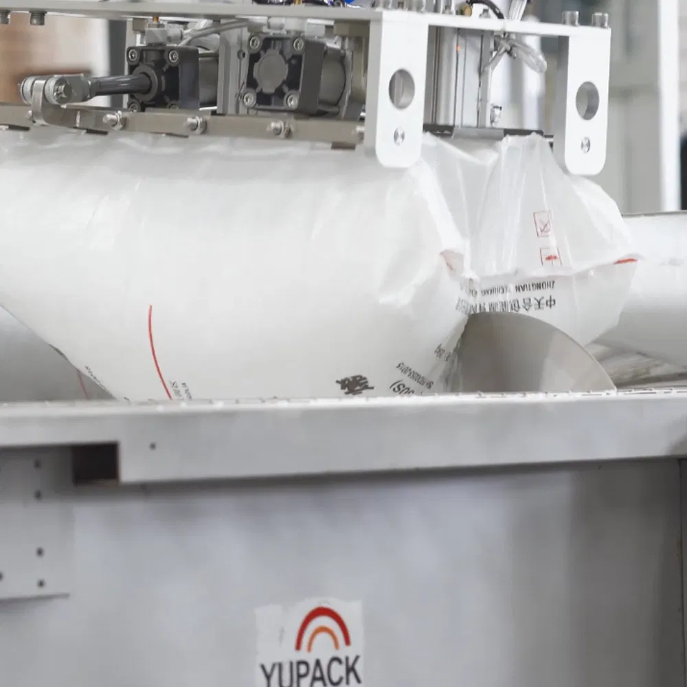 Robotic System for Depalletizing, Bag Opening, Emptying and Dosing Powders or Granules Automatically, Removing Heavy Manual Lifting From Sack Handling