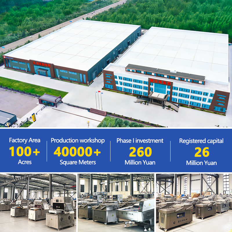 High Speed Automatic Vacuum Sealing Machine Commercial Food Vacuum Packer For Efficiency