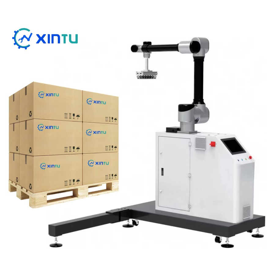 WP30 Collaborative Robot Palletizer Cobot Palletizing Machine for Cartons Palletizing
