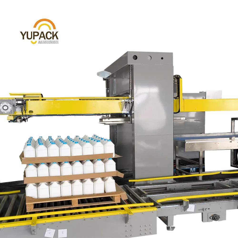 Automatic Low Level Gentry Depalletizing System for Bags, Empty Glass Bottles, Cans