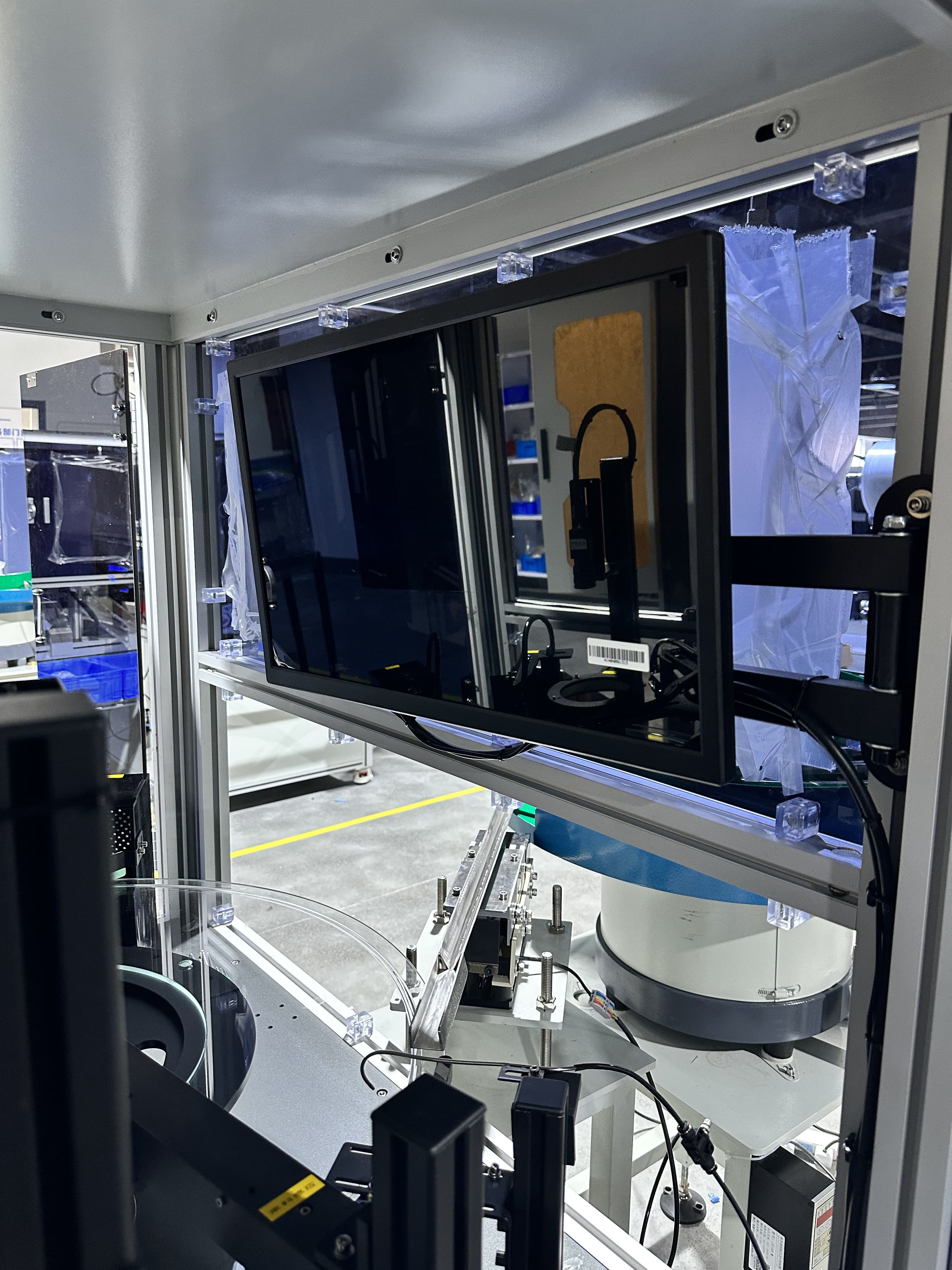Reliable Quality Control Solution High-Precision Vision Inspection Machine for Customized Rotary Table Applications