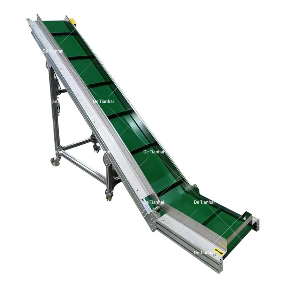 Automated Telescopic Gravity Roller Conveyor PVC Option Powered Flexible Material Handling for Manufacturing Plants (DeTianhai)