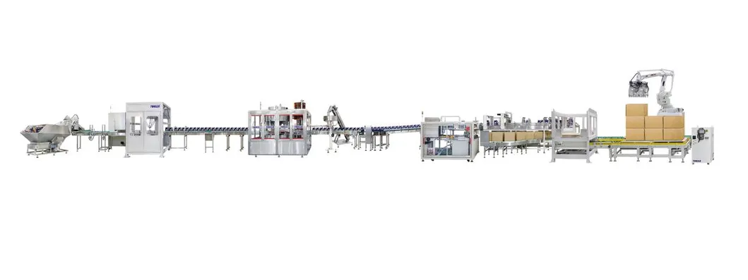 Advanced Automated Lubricant Packaging System for 1-5L Containers