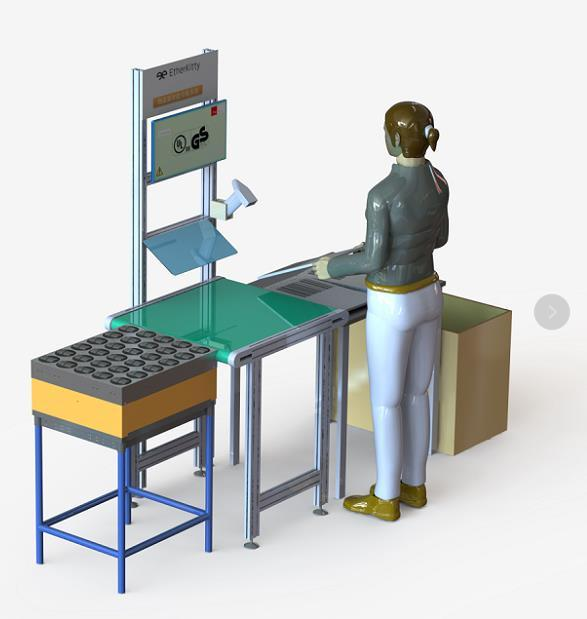 Sorting system detail 1