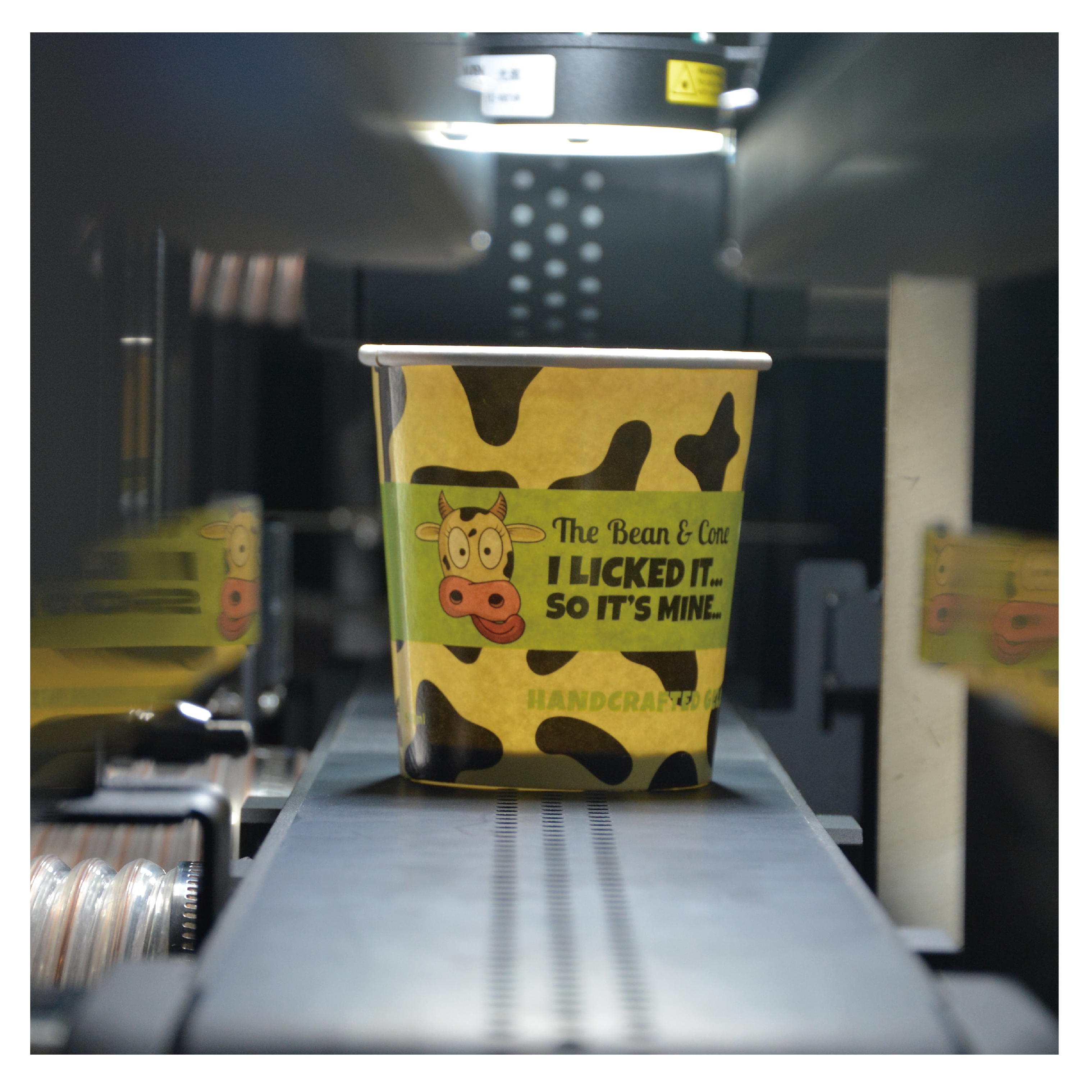 In-Mold Labeling Quality Control Inspection Machine AI Visual for Industrial Factory Production Labor Saving