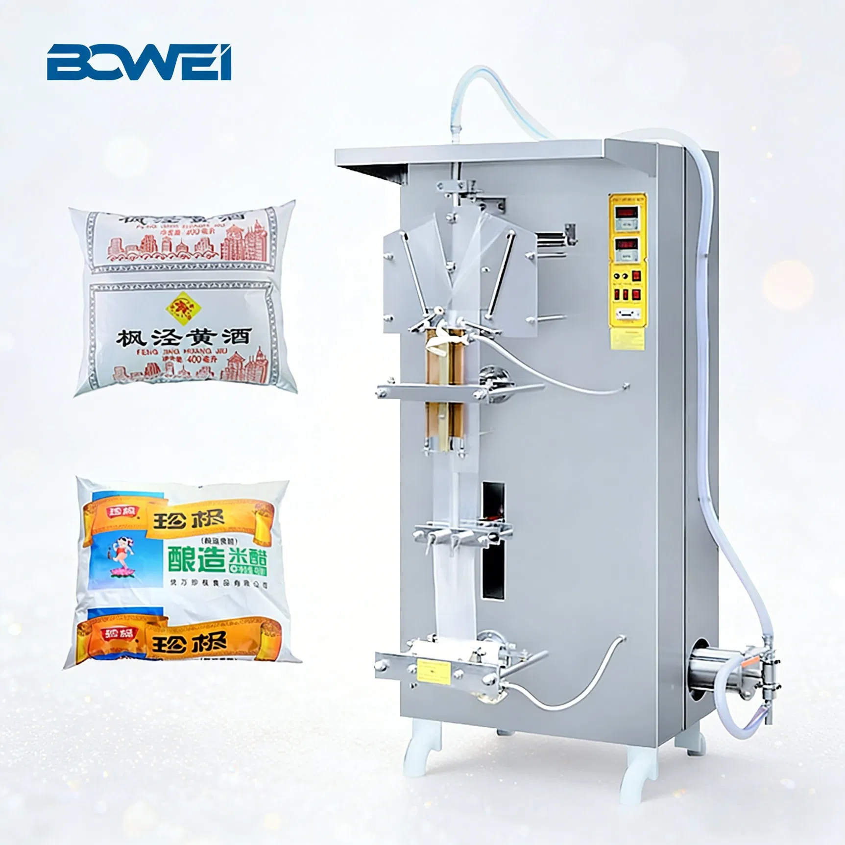 Bowei HDPE Film for Sachet 32cm Pure Water Purifier and Filling Packaging Sealing Machine System with Filter