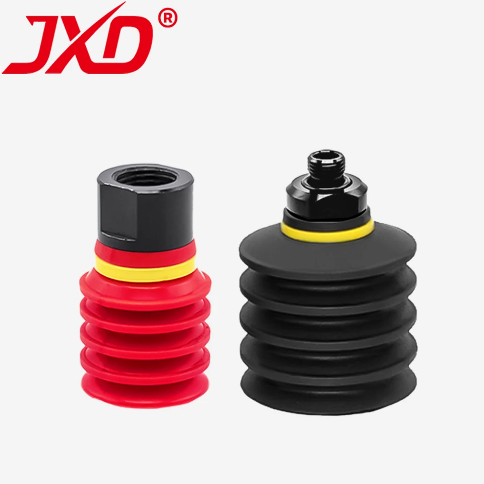 JXD PIAB Type BL20/30/40/50mm Actuator 5-Layer Silicone Suction Cup Irregular Soft Bag Packaging Robot Component