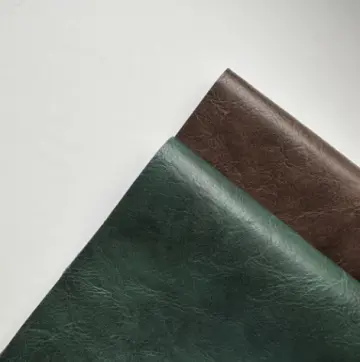 Sustainable recycled synthetic leather with RCS certification 9240
