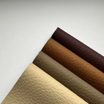 Close-up texture of biobased synthetic leather