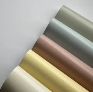 High-Quality RCS Qualified Recycled Green Synthetic Leather-2056
