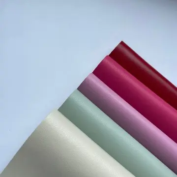 Close-up of eco-friendly PU leather grain