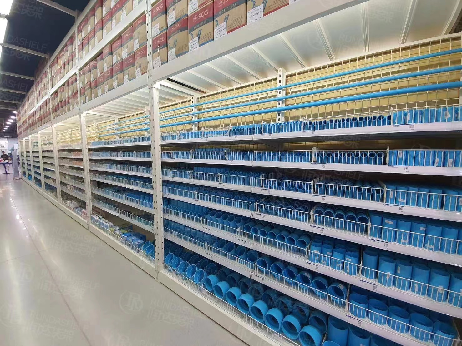 Heavy Duty Rack Warehouse Supermarket Shelves Display Shelves Discount Warehouse Product Shelves