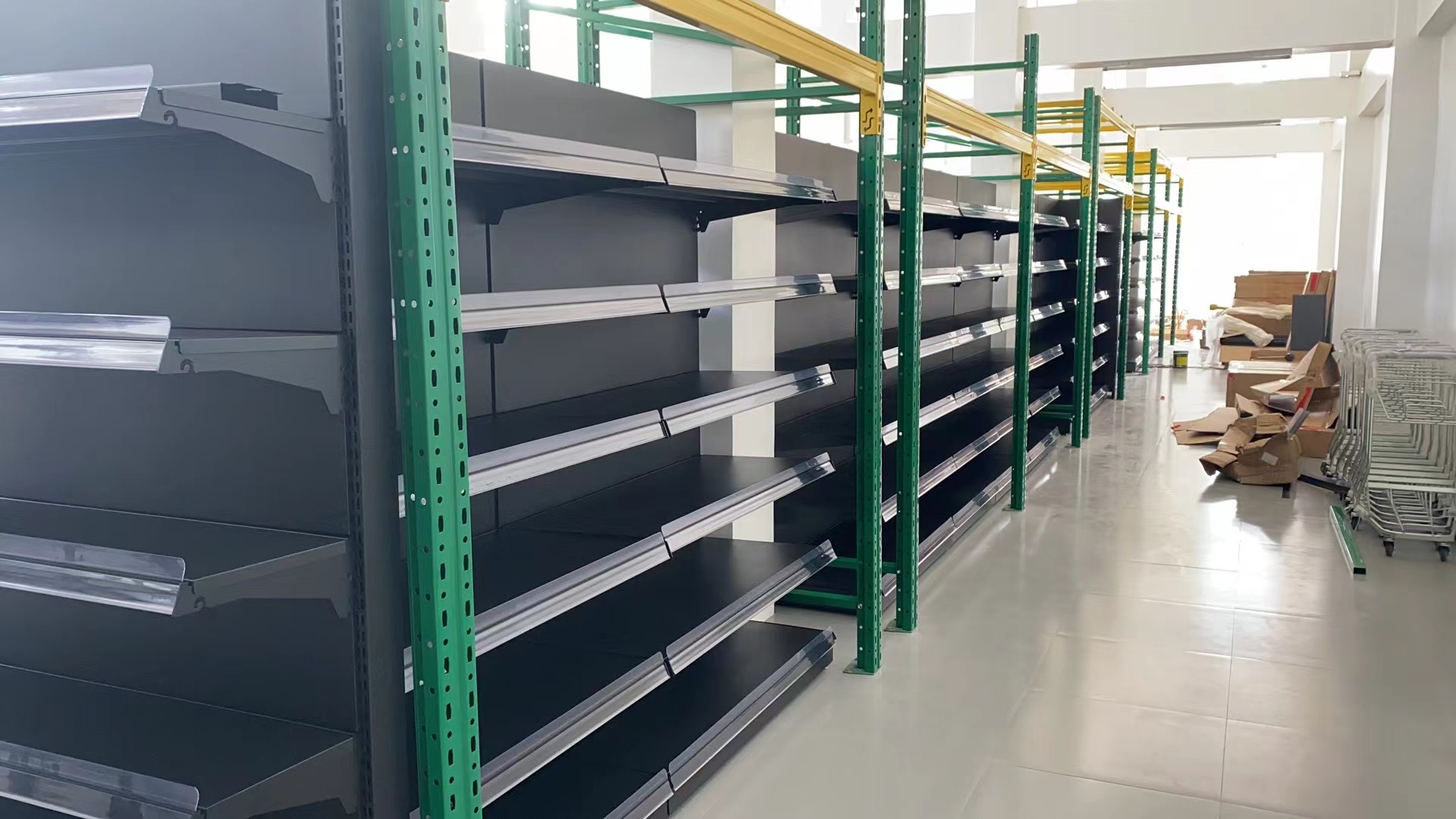 Heavy Duty Shelves Discount Warehouse Storage Style Member Supermarket Shelf Rack Middle Shelf