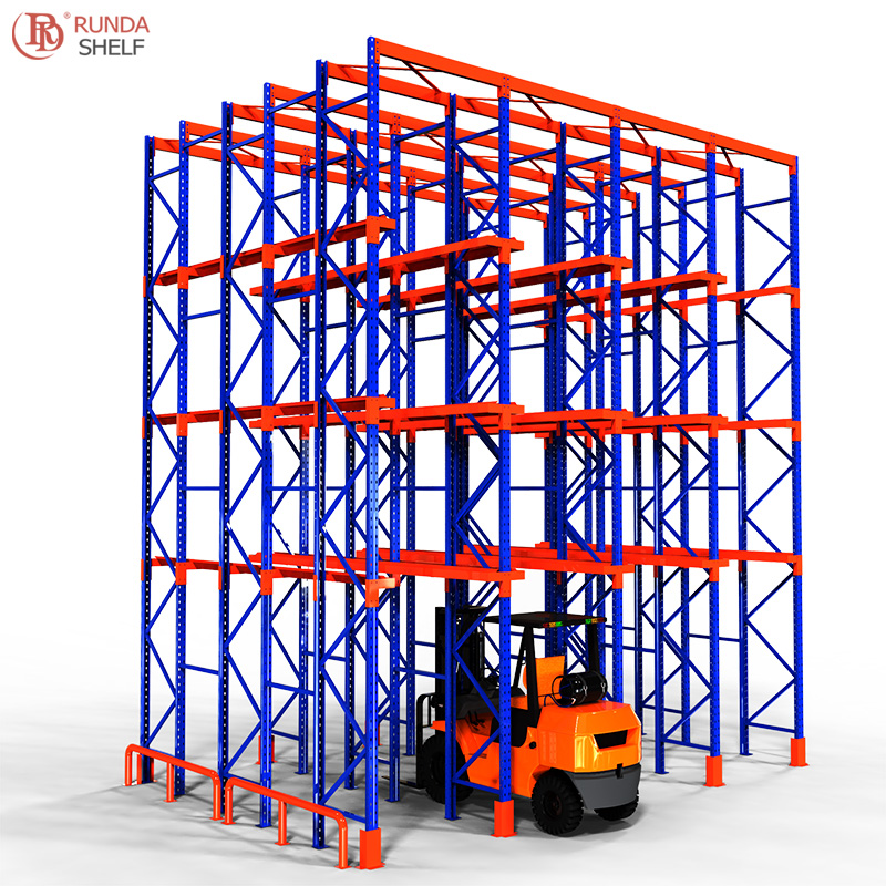 RD Heavy Duty Customized Metallic Mezzanine Rack for Factory Kitchen Supermarket & Warehouse-Sturdy & Durable Shelves