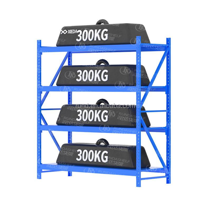 Dynaload Adjustable 5-Layer Particle Board Heavy Duty Boltless Snap-In Shelving System 36x18 Inch Powder Coated for Warehouse