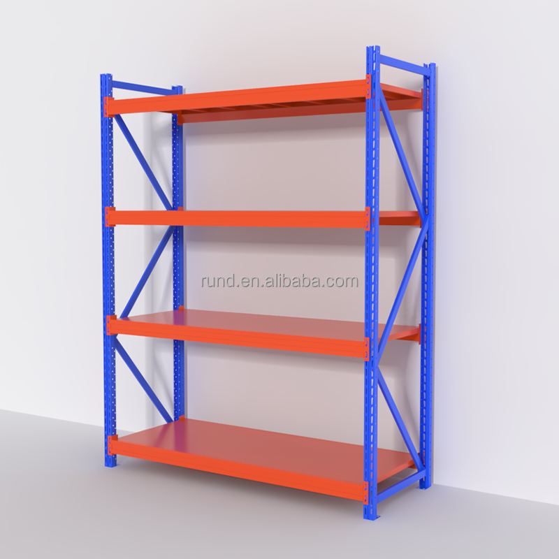 Metal Racking Shelf for Medium Duty Steel Rack Long Span Metal Boltless Tire Storage Rack Warehouse Storage Shelf Factory