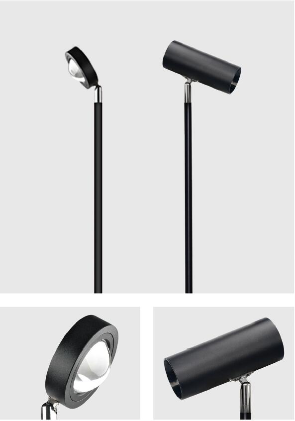 Full Spectrum COB Plant Grow Light, Floor-to-Ceiling Plant Fill Light, Automatic Timer, Dimmable Brightness for Indoor, 20W 2m Height