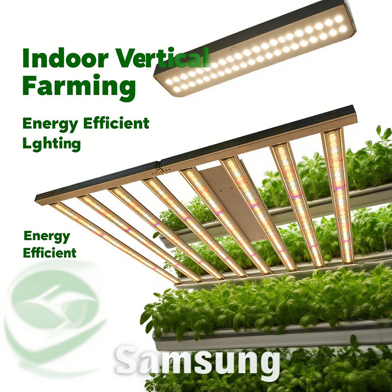 Seedlings Plant Growing Light Small V3 Manufacturer 600W LED Full-Spectrum LED Indoor Plant Grow Light Seed Starter Kit with Red Blue with Seoul LEDs (EMC)