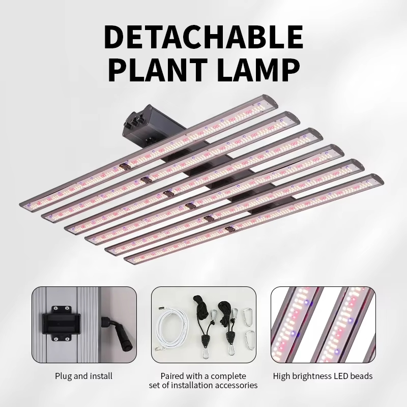 Samsung 600W 800W 1000W 1200W 1500W Commercial Full Spectrum LED Grow Light for Veg and Flower Dimmable LED Grow Light